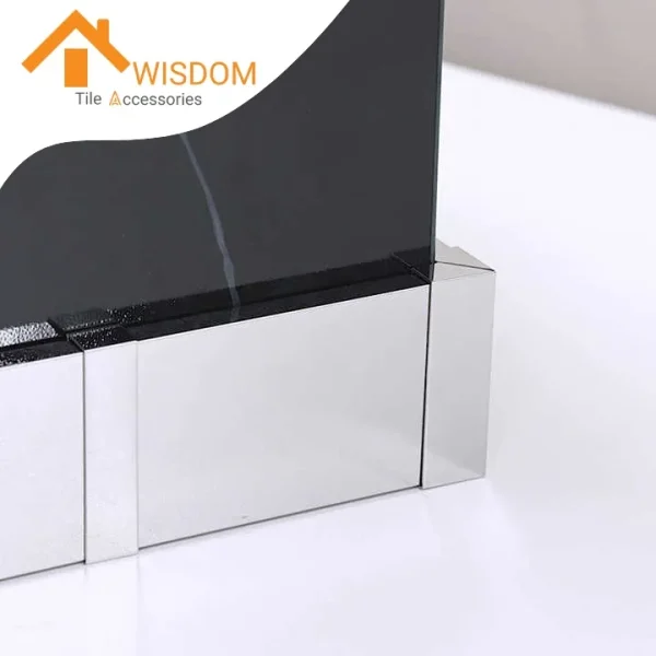 304/316 Stainless Steel Skirting Profiles for Wall Foot Decoration