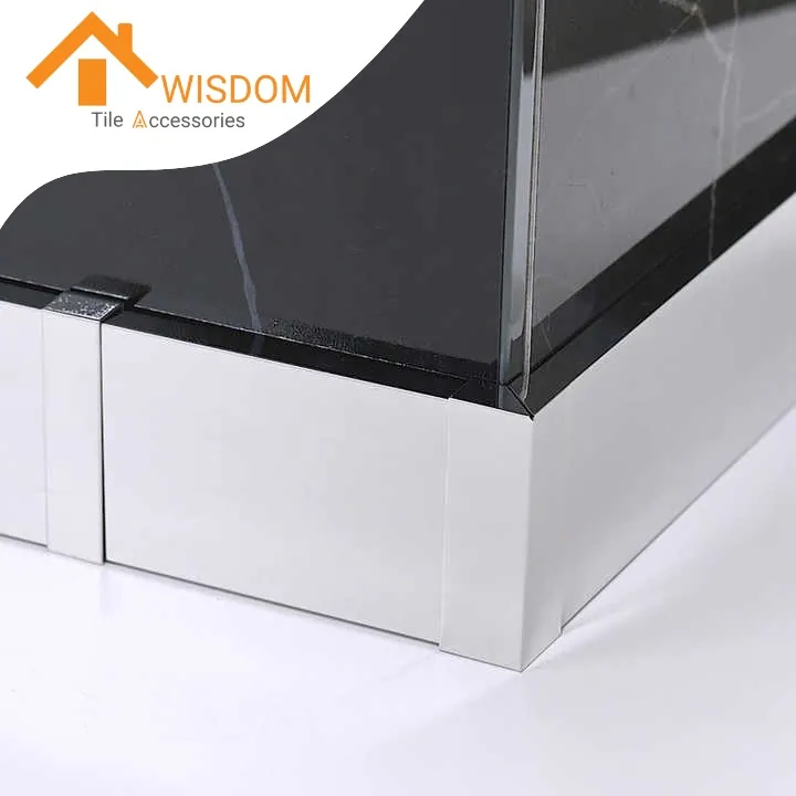 304/316 Stainless Steel Skirting Profiles for Wall Foot Decoration 2 304/316 Stainless Steel Skirting Profiles for Wall Foot Decoration