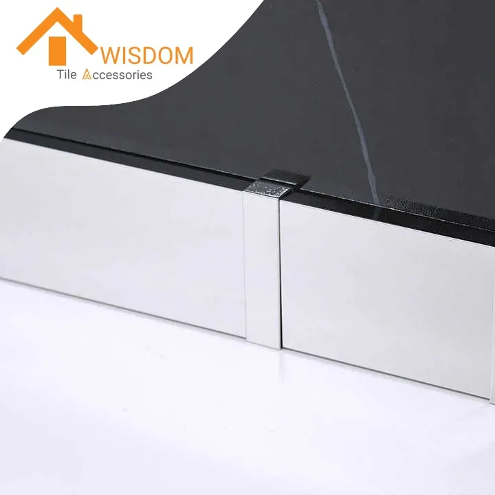 304/316 Stainless Steel Skirting Profiles for Wall Foot Decoration 3 304/316 Stainless Steel Skirting Profiles for Wall Foot Decoration