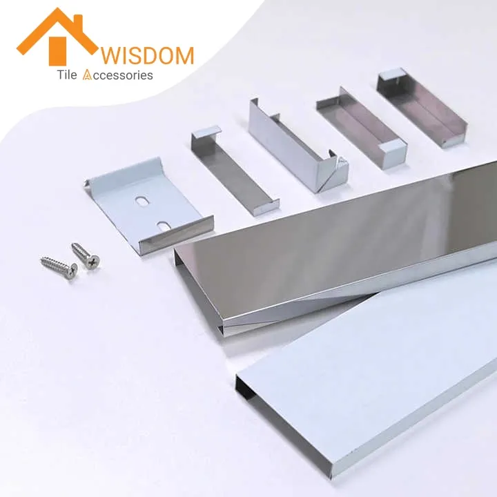 304/316 Stainless Steel Skirting Profiles for Wall Foot Decoration 6 304/316 Stainless Steel Skirting Profiles for Wall Foot Decoration