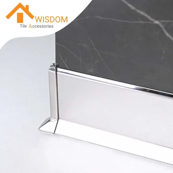 304 Stainless Steel Skirting Board for Wall Foot Decoration 2.5M