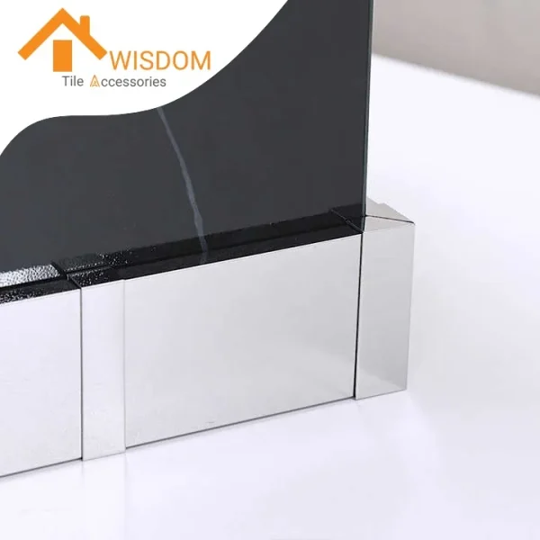 304 Stainless Steel Skirting Profiles for Wall Foot Decoration