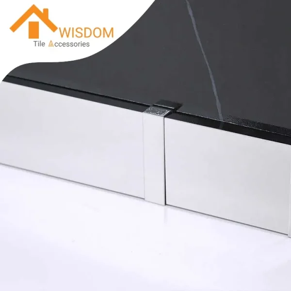 304 Stainless Steel Skirting Profiles for Wall Foot Decoration