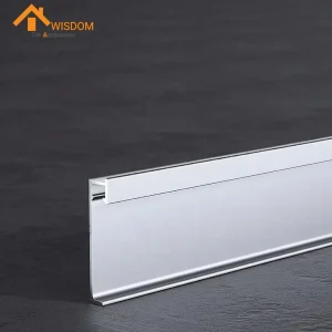 Aluminum Alloy LED Skirting Board with Integrated Lighting