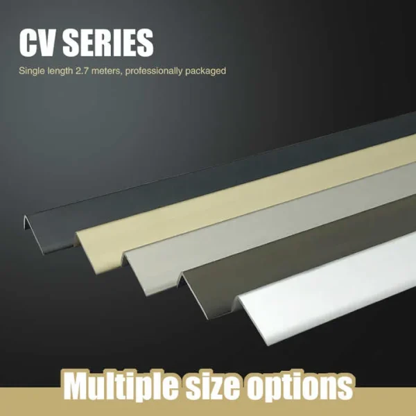 Aluminum Alloy Stair Non-Slip Strip with Self-Adhesive Backing