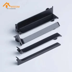 Aluminum Alloy Waterproof Wall Edge Tile Trim Profile Skirting Board