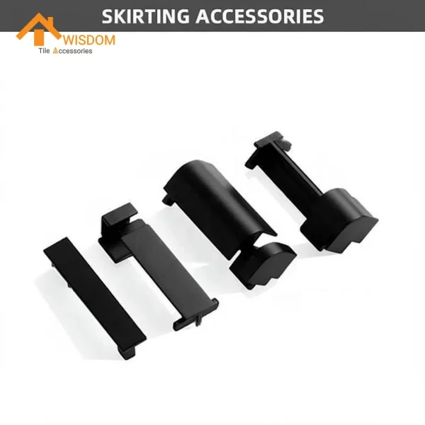 Aluminum Alloy Wood Grain Brushed LED Skirting Board 1.2mm