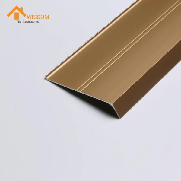 Aluminum Baseboard Profile for Flooring and Wall Protection 1.2mm