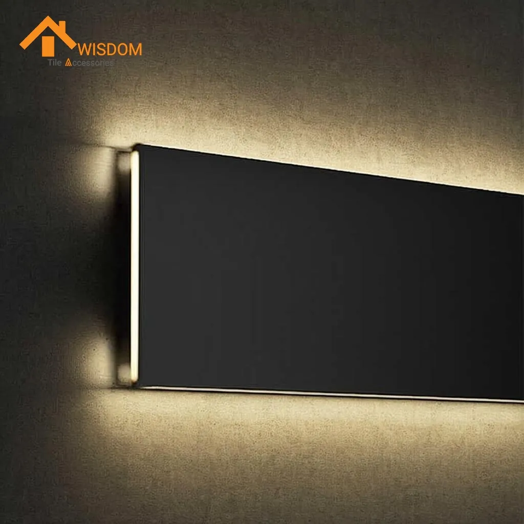 Aluminum Decorative Wall Skirting Baseboard for Interior Applications