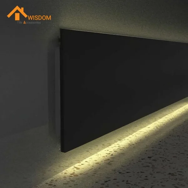 Aluminum Decorative Wall Skirting Baseboard for Interior Applications