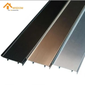 Aluminum Floor Skirting Profile for Decorative Applications