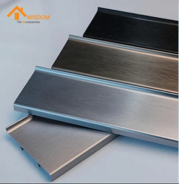 Aluminum Floor Skirting Profile for Decorative Applications