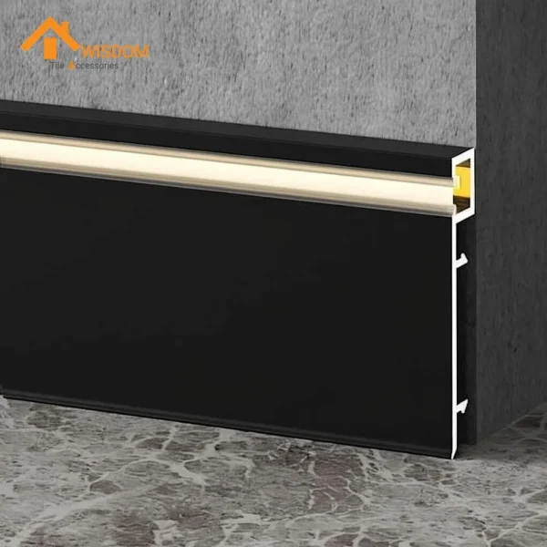 Aluminum LED Skirting Board for Sports Venues 1.2mm Thickness