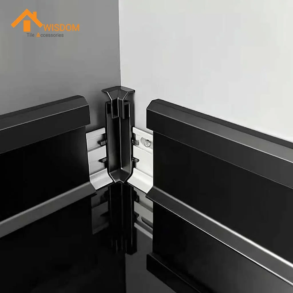 Aluminum LED Strip Skirting Panel for Corridors, Custom Sizes 4 Aluminum LED Strip Skirting Panel for Corridors, Custom Sizes