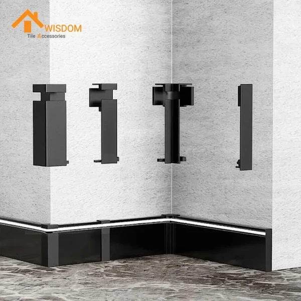 Aluminum Skirting Baseboard for Wall Decoration Custom Size