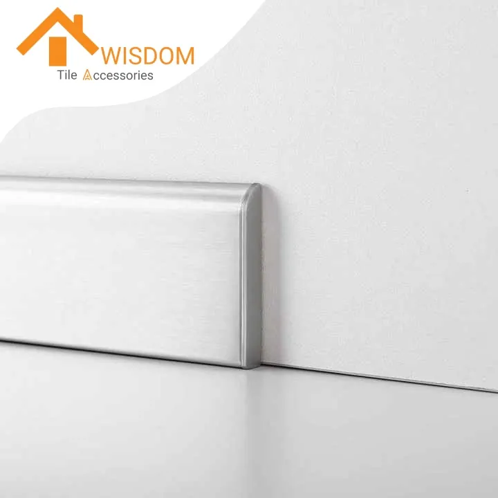 Aluminum Skirting Board for Flooring and Wall Trim Edge Protection 5 Aluminum Skirting Board for Flooring and Wall Trim Edge Protection