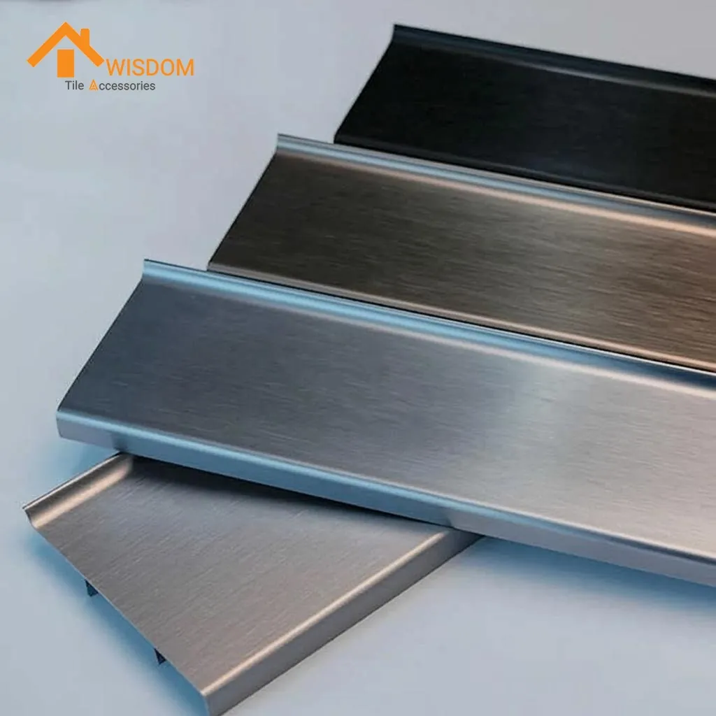 Aluminum Skirting Profile for Flooring and Wall Decoration
