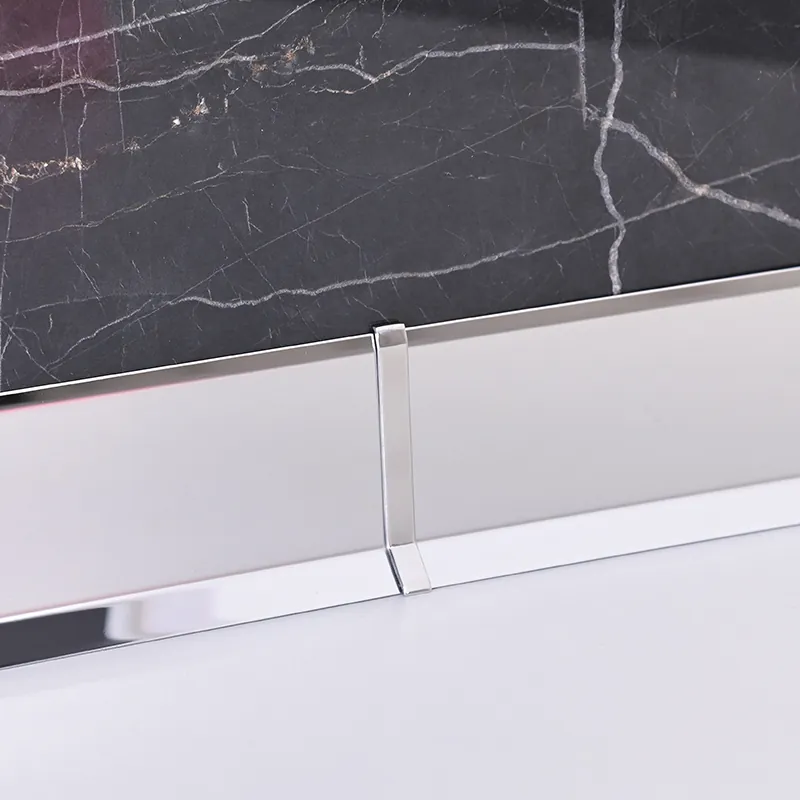 Case 304 Stainless Steel Skirting Profile for Tile Trim 2.5M Length 002