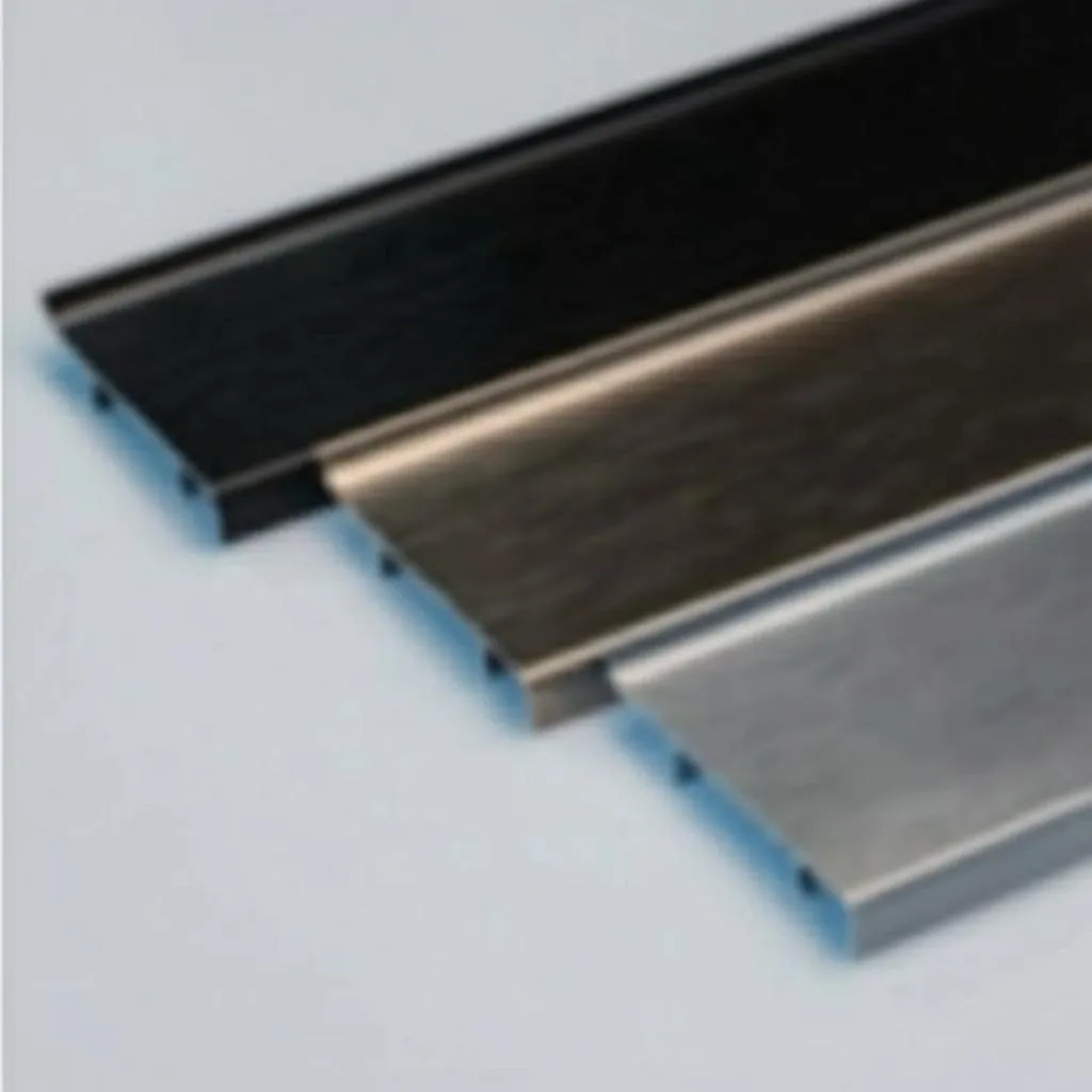 Case Aluminum Skirting Profile for Flooring and Wall Decoration 003