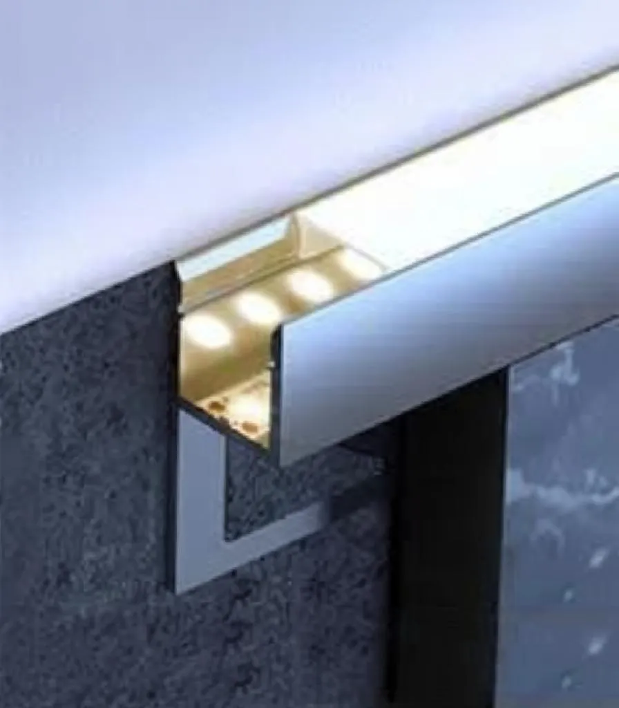 Case Aluminum Skirting Profiles 2.5mm Thickness for Baseboard Applications 004