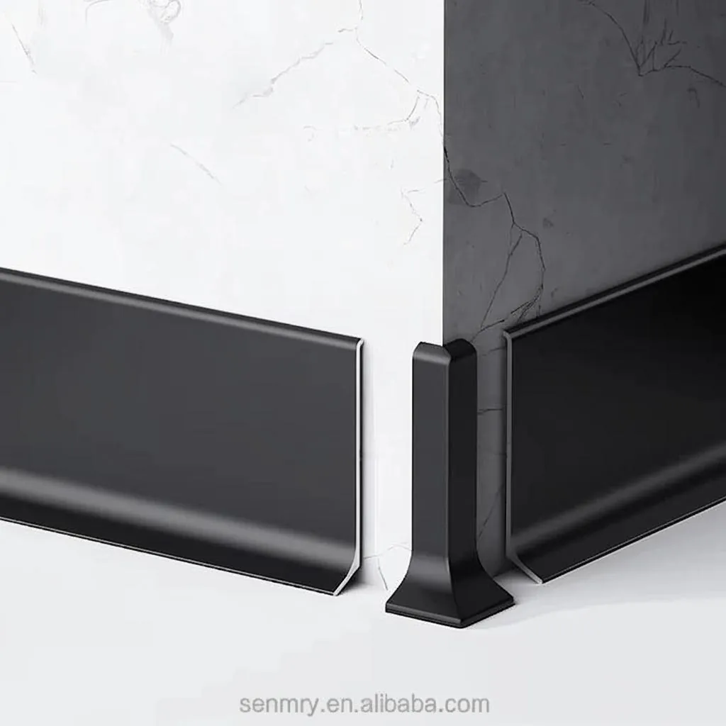 Case Aluminum Wall Skirting Baseboard Profiles 2.5mm Thickness 001
