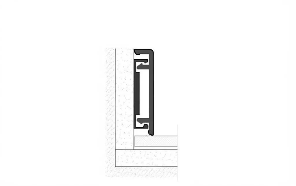 Case Stainless Steel Skirting Board for Floor and Wall Edge Trim 003