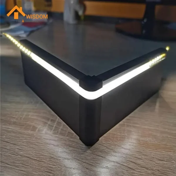 LED Metal Skirting Board for Office Buildings 1000pcs MOQ