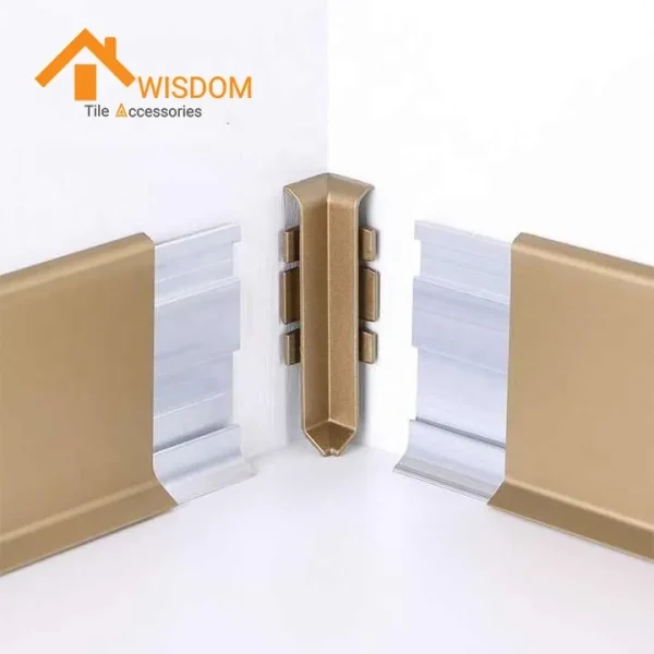 Metal Siding Bottom Trim for Tile Applications 1.2mm Thickness