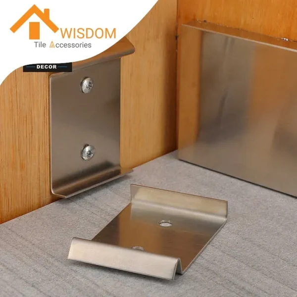 Metal Skirting Board Profile for Wall and Floor Molding Waterproof