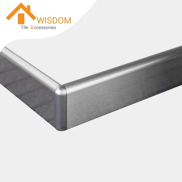 Stainless Steel Aluminum Skirting Profiles for Baseboard Applications