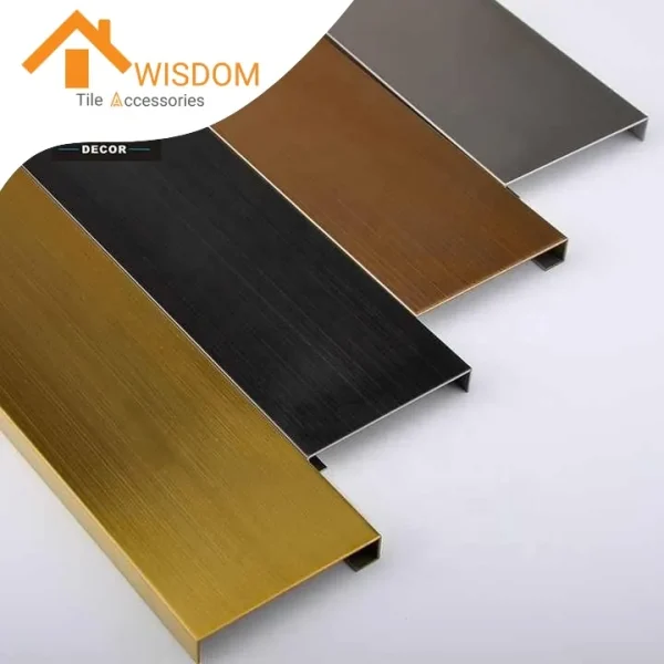 Stainless Steel Skirting Board for Flooring and Wall Trim Edge Protectors