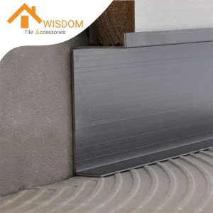 Stainless Steel Skirting Profile Baseboard for Floor Decoration 2.5M