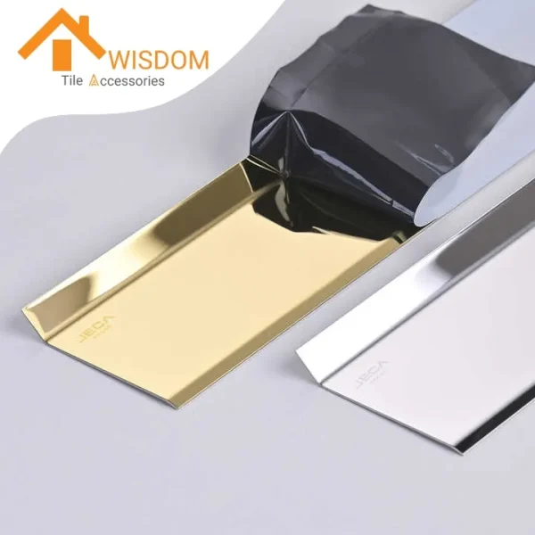 Stainless Steel Skirting Profiles for Floor Decoration Baseboard