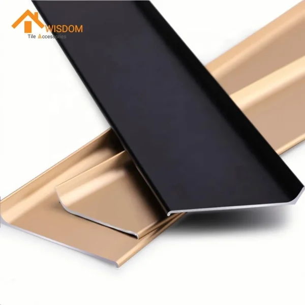 100mm Aluminium Skirting 6063 Brushed Silver/Black/White