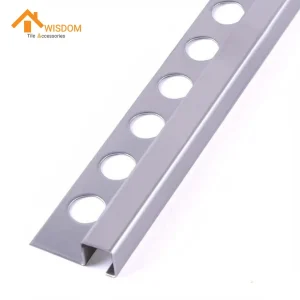 304 Stainless Steel Tile Trim 2.5M Brushed Silver