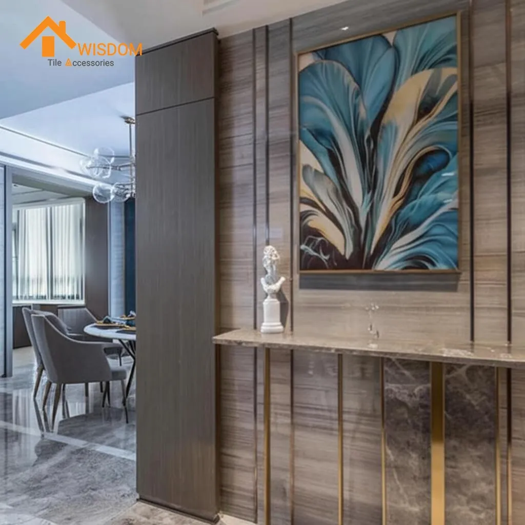 304 Stainless Steel Tile Trims Brushed 2.5M Silver 8mm 10mm 12mm 4 304 Stainless Steel Tile Trims Brushed 2.5M Silver 8mm 10mm 12mm