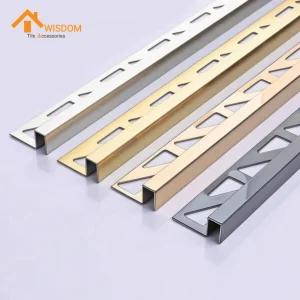 304 Stainless Tile Trim Brushed Silver 2.5M
