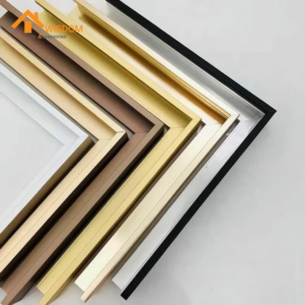 6063 Commercial Aluminium Skirting Brushed Silver 2.5M