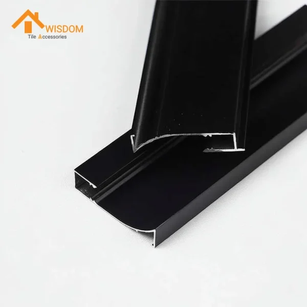 6063 Skirting Aluminium Brushed Silver/Gold 2.5M