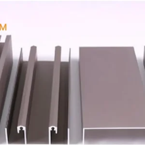 6 Aluminum Baseboard 6063 Brushed Silver 3M
