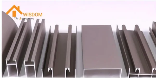 6 Aluminum Baseboard 6063 Brushed Silver 3M