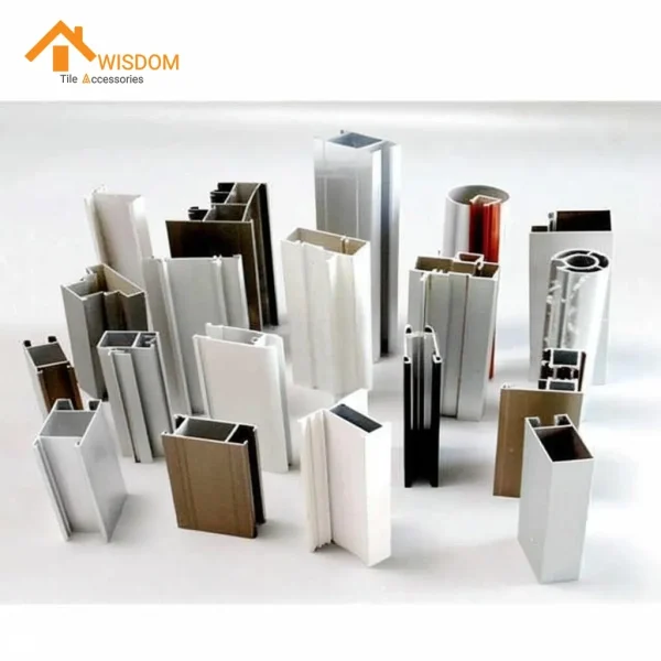 6 Aluminum Baseboard 6063 Brushed Silver 3M