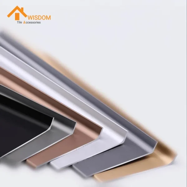 Brushed Aluminum Baseboards 6063 Silver 2.5M