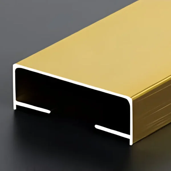 C Aluminum Track 12x34.8mm - Brushed