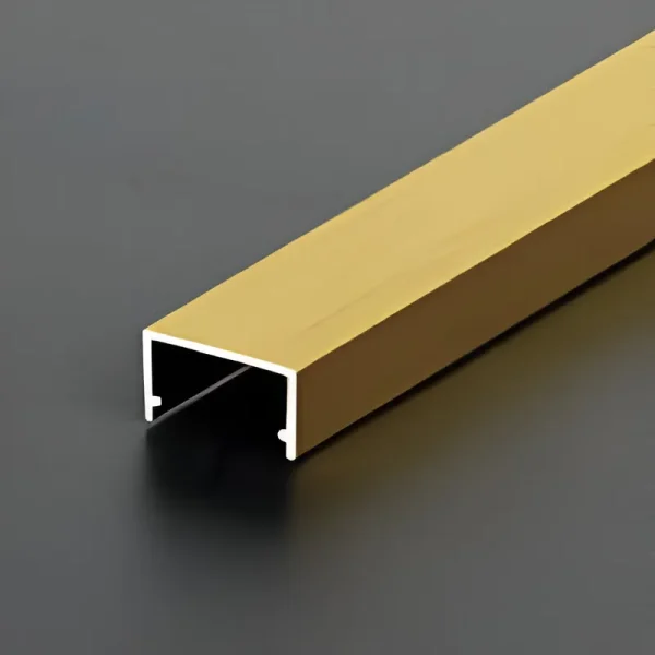 C-Channel Aluminum 6x11 mm - Brushed