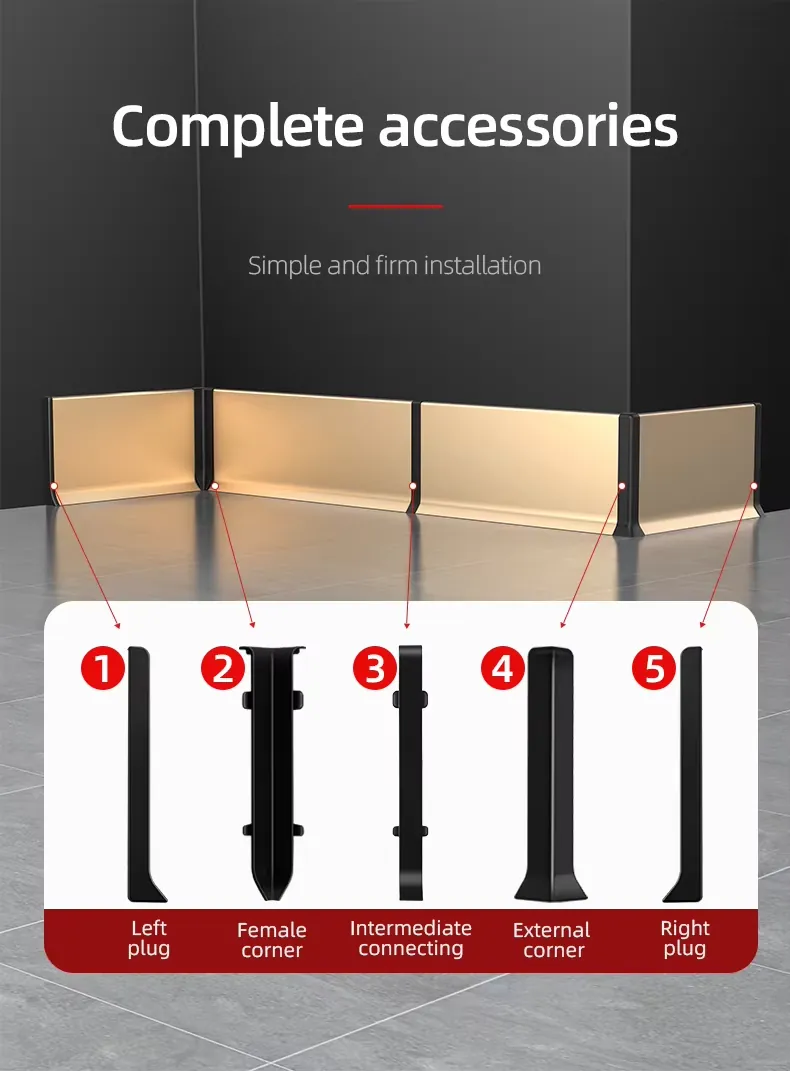 6063 Aluminium Shadowline Skirting Brushed Silver 2.5M 7 Case 6063 Aluminium Shadowline Skirting Brushed Silver 2.5M 001