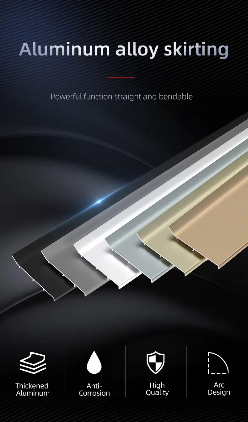 6063 Aluminium Shadowline Skirting Brushed Silver 2.5M 11 Case 6063 Aluminium Shadowline Skirting Brushed Silver 2.5M 005