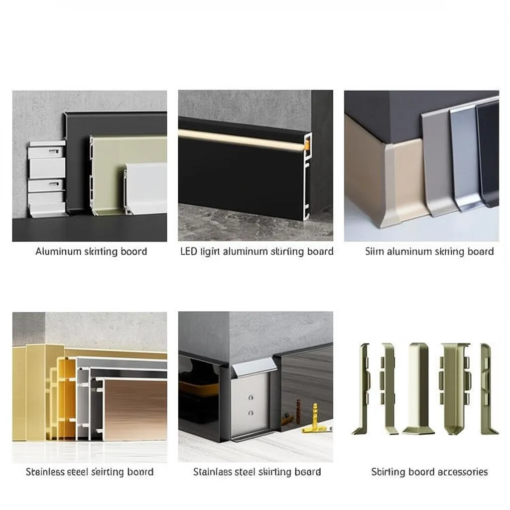 6063 Black Aluminium Skirting Brushed/Satin 2.5M 8 Case 6063 Black Aluminium Skirting BrushedSatin 2.5M 002