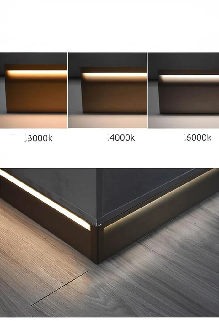 Case 75mm Aluminium Skirting Price 6063 Brushed SilverBlack 2.5M 029