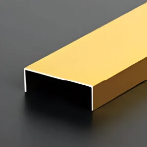 Alum U Channel 10mm Leg x 30mm OD - High Gloss